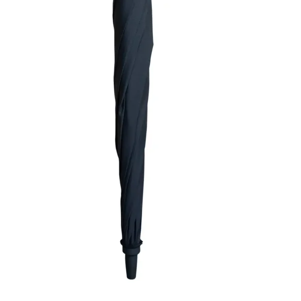 wandelstok paraplu zwart blauwe rand