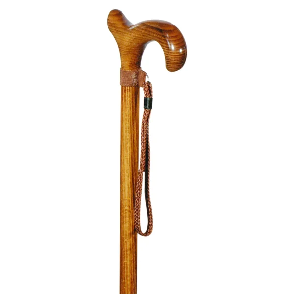 classic canes wandelstokken beukenhout geschroeid met polsbandje