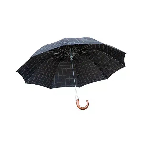 opvouwbare paraplu houten handvat 105 cm doorsnee